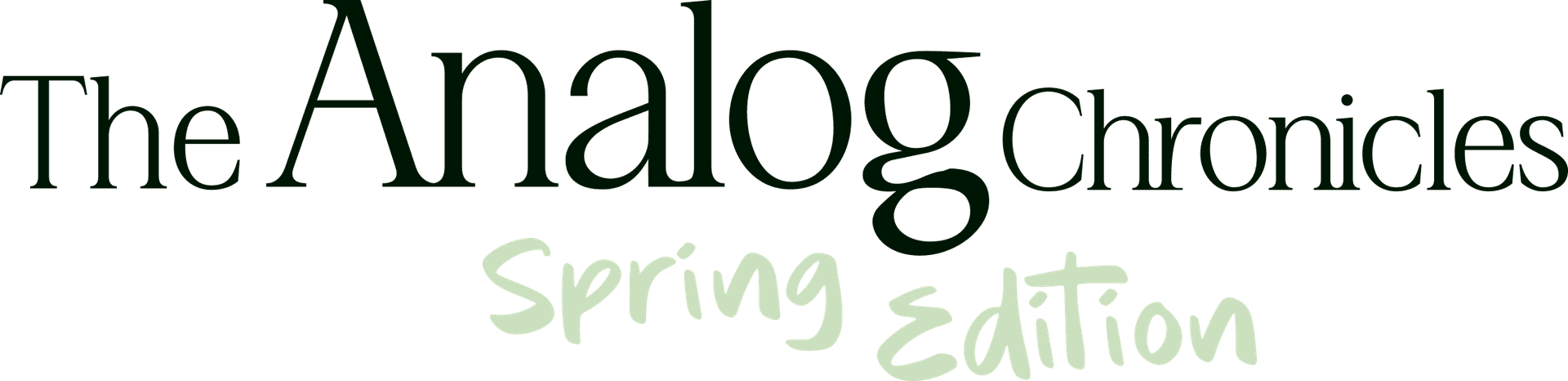 The Analog Chronicles